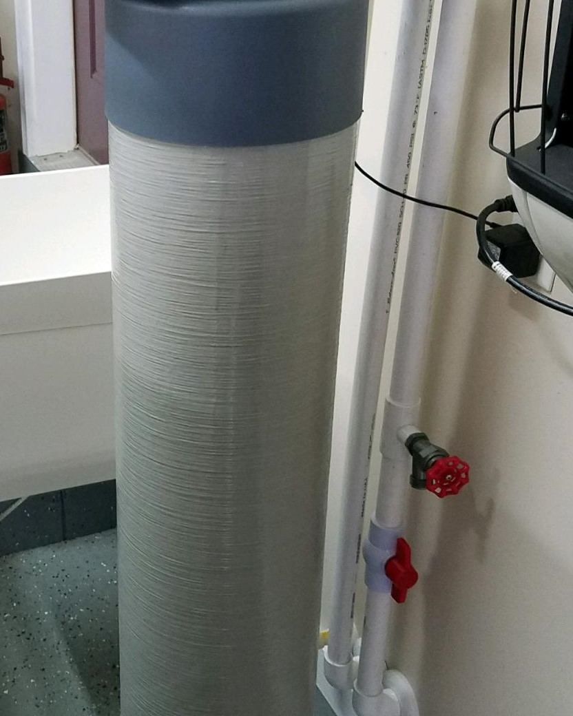 Whole-home water filtration system installed by Precision